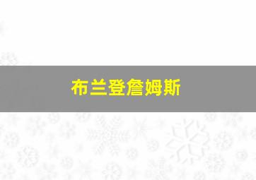 布兰登詹姆斯