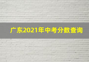 广东2021年中考分数查询