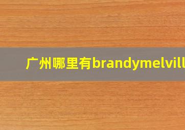 广州哪里有brandymelville