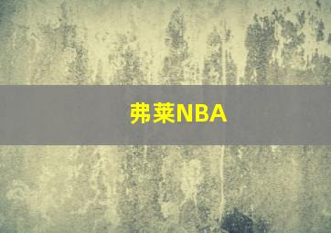 弗莱NBA