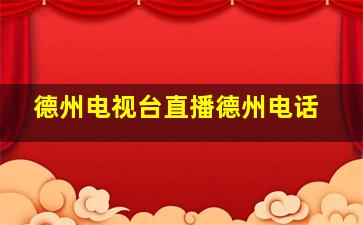 德州电视台直播德州电话