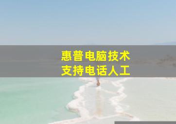 惠普电脑技术支持电话人工