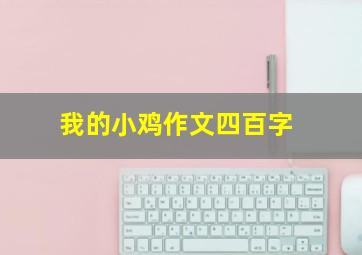 我的小鸡作文四百字