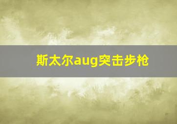 斯太尔aug突击步枪