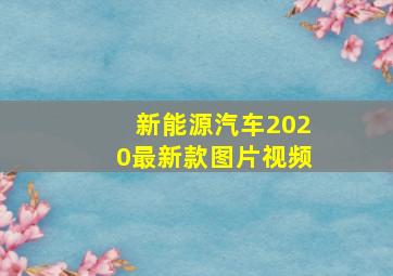 新能源汽车2020最新款图片视频