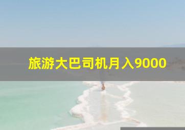 旅游大巴司机月入9000