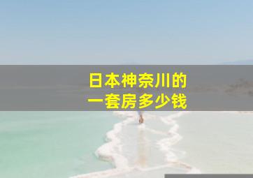 日本神奈川的一套房多少钱