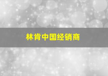 林肯中国经销商