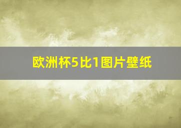 欧洲杯5比1图片壁纸