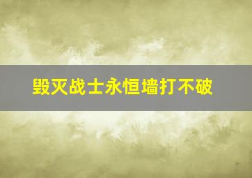 毁灭战士永恒墙打不破