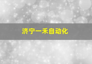 济宁一禾自动化