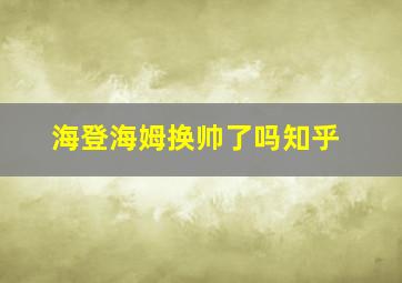 海登海姆换帅了吗知乎