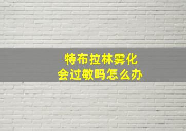 特布拉林雾化会过敏吗怎么办