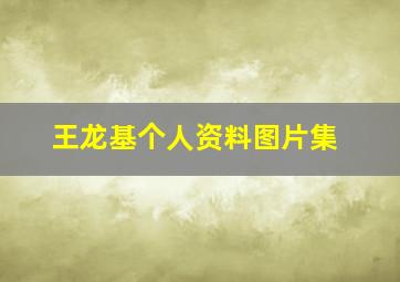 王龙基个人资料图片集