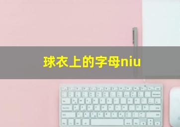 球衣上的字母niu