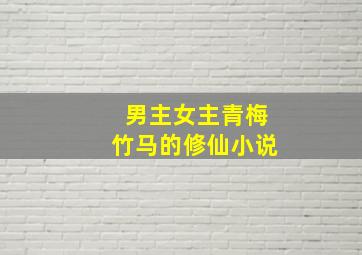 男主女主青梅竹马的修仙小说