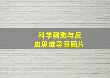 科学刺激与反应思维导图图片