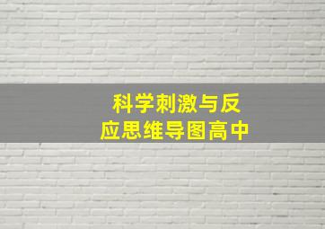 科学刺激与反应思维导图高中