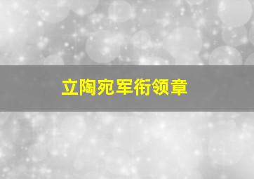 立陶宛军衔领章