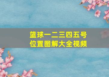 篮球一二三四五号位置图解大全视频