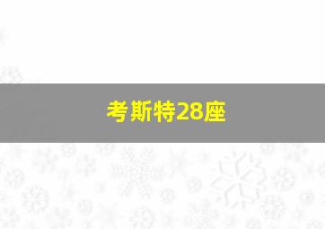 考斯特28座