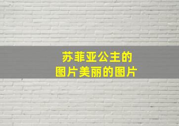 苏菲亚公主的图片美丽的图片