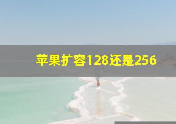 苹果扩容128还是256