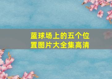 蓝球场上的五个位置图片大全集高清