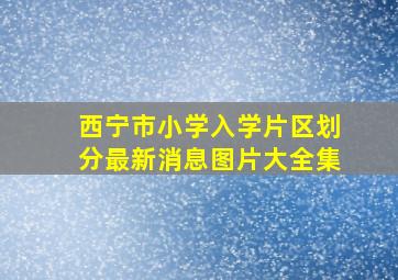 西宁市小学入学片区划分最新消息图片大全集