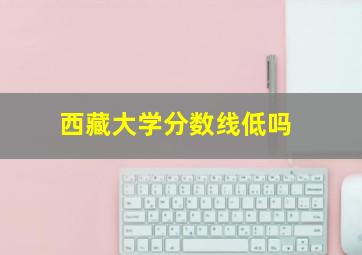 西藏大学分数线低吗