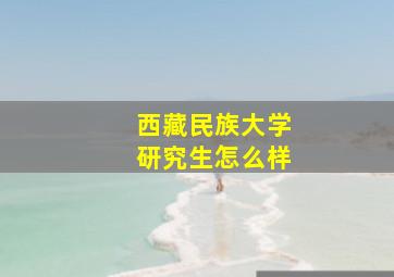 西藏民族大学研究生怎么样