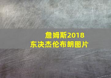 詹姆斯2018东决杰伦布朗图片