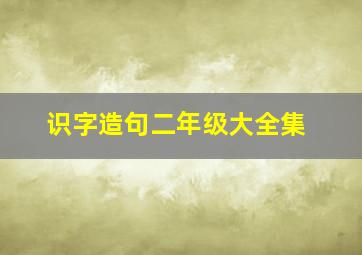 识字造句二年级大全集