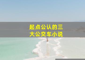 起点公认的三大公交车小说