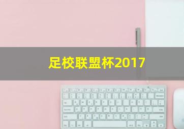 足校联盟杯2017