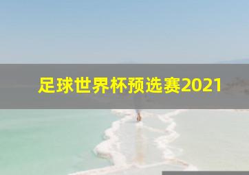 足球世界杯预选赛2021