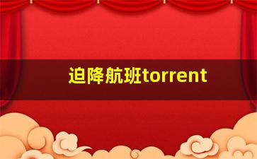 迫降航班torrent