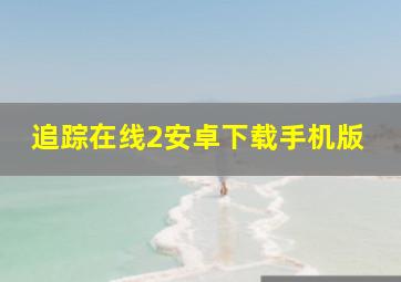 追踪在线2安卓下载手机版