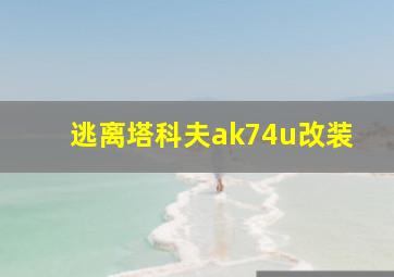 逃离塔科夫ak74u改装