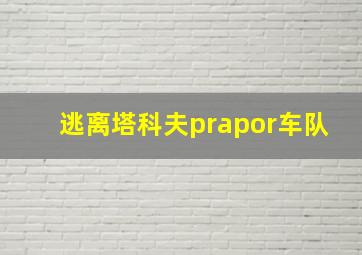 逃离塔科夫prapor车队