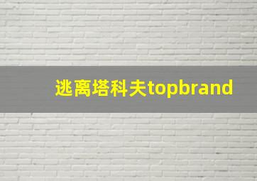 逃离塔科夫topbrand