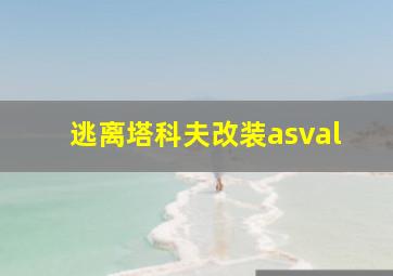 逃离塔科夫改装asval