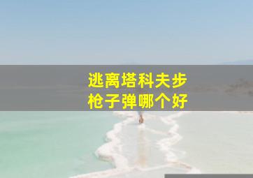 逃离塔科夫步枪子弹哪个好