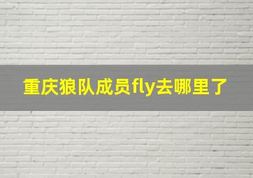 重庆狼队成员fly去哪里了