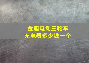 金迪电动三轮车充电器多少钱一个