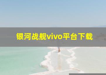 银河战舰vivo平台下载