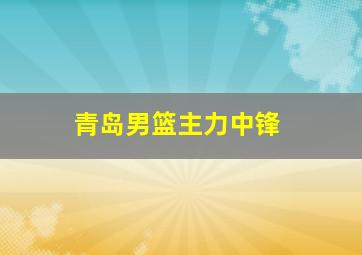 青岛男篮主力中锋