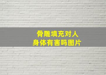 骨雕填充对人身体有害吗图片