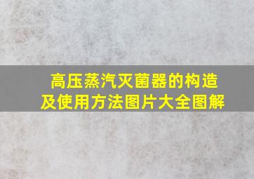 高压蒸汽灭菌器的构造及使用方法图片大全图解