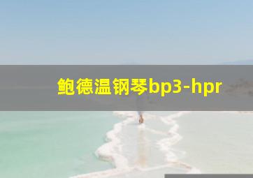 鲍德温钢琴bp3-hpr